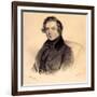 Robert Schumann (1810-185), 1839-Josef Kriehuber-Framed Giclee Print