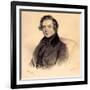 Robert Schumann (1810-185), 1839-Josef Kriehuber-Framed Giclee Print