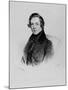 Robert Schumann (1810-1856)-Josef Kriehuber-Mounted Giclee Print