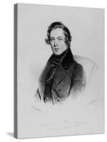 Robert Schumann (1810-1856)-Josef Kriehuber-Stretched Canvas