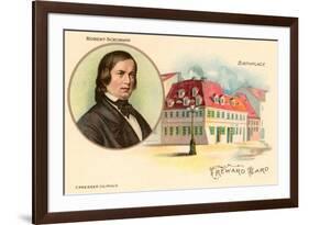 Robert Schumann and Birthplace-null-Framed Art Print