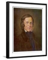 Robert Schumann German Composer-Hans Best-Framed Art Print