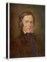 Robert Schumann German Composer-Hans Best-Stretched Canvas