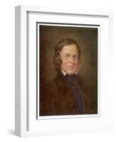 Robert Schumann German Composer-Hans Best-Framed Art Print