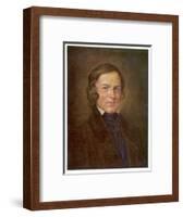 Robert Schumann German Composer-Hans Best-Framed Art Print