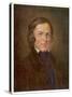 Robert Schumann German Composer-Hans Best-Stretched Canvas