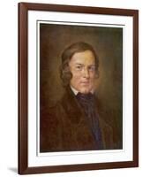 Robert Schumann German Composer-Hans Best-Framed Art Print