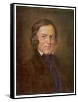 Robert Schumann German Composer-Hans Best-Framed Stretched Canvas