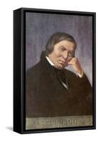 Robert Schumann German Musician-Eichhorn-Framed Stretched Canvas