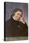 Robert Schumann German Musician-Eichhorn-Stretched Canvas