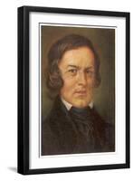 Robert Schumann German Musician-Hans Best-Framed Art Print