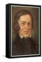 Robert Schumann German Musician-Hans Best-Framed Stretched Canvas