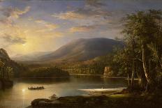 View of the St. Anne's River, 1870-Robert Scott Duncanson-Framed Giclee Print