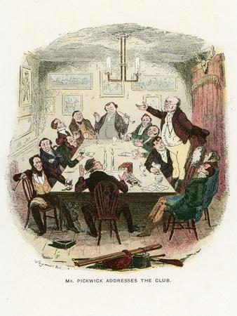 Illustration for the Pickwick Papers