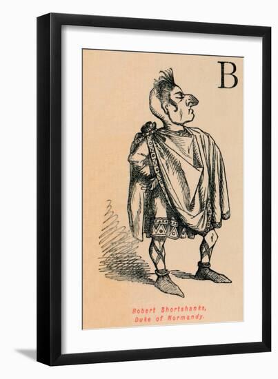 'Robert Shortshanks, Duke of Normandy', c1860, (c1860)-John Leech-Framed Giclee Print