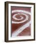 Robert Smithson's Spiral Jetty in the Great Salt Lake-null-Framed Premium Photographic Print