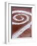 Robert Smithson's Spiral Jetty in the Great Salt Lake-null-Framed Premium Photographic Print