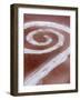 Robert Smithson's Spiral Jetty in the Great Salt Lake-null-Framed Photographic Print