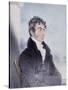 Robert Southey Esq., 1812-John Downman-Stretched Canvas