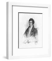 Robert Southey-B Holl-Framed Art Print
