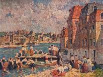 'Afternoon Bathers', 1920, (1923)-Robert Spencer-Framed Giclee Print