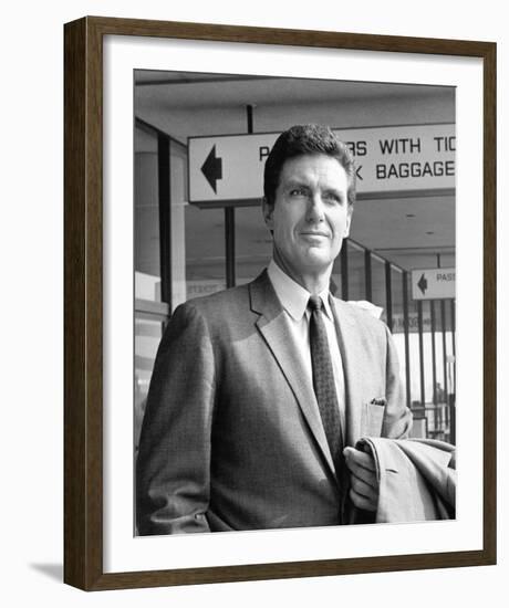 Robert Stack, The Name of the Game (1968)-null-Framed Photo