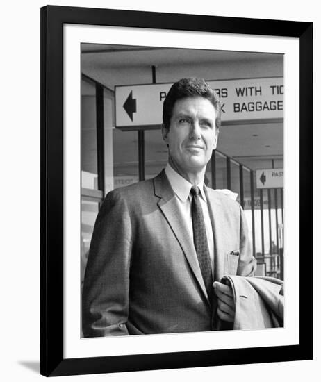 Robert Stack, The Name of the Game (1968)-null-Framed Photo