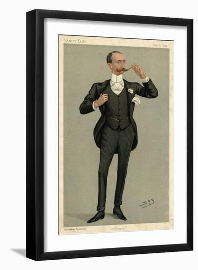 Robert T. Hermon-Hodge, Vanity Fair-Leslie Ward-Framed Art Print