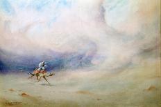 Storm in the Desert, 1901-Robert Talbot Kelly-Mounted Giclee Print