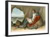 Robert the Bruce and the Spider-English School-Framed Giclee Print