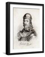 Robert the Bruce, from 'Crabb's Historical Dictionary', Published 1825-null-Framed Giclee Print