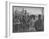 Robert the Bruce Reviewing His Troops before the Battle of Bannockburn, 1314-EBL-Framed Giclee Print