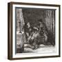 Robert the Bruce's Last Orders to Sir James Douglas Which Were to Take His Embalmed Heart on Crusad-null-Framed Giclee Print