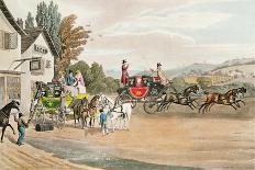 A London Mail and Stage Coach-Robert The Elder Havell-Laminated Giclee Print