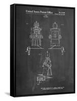 Robert the Robot 1955 Toy Robot Patent-Cole Borders-Framed Stretched Canvas