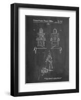Robert the Robot 1955 Toy Robot Patent-Cole Borders-Framed Art Print