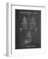 Robert the Robot 1955 Toy Robot Patent-Cole Borders-Framed Art Print