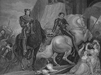 'King Richard The Second's Entry Into London', 1859-Robert Thew-Stretched Canvas