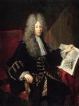 Portrait of a Man, Early 18th Century-Robert Tournieres-Giclee Print