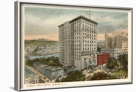 Robert Treat Hotel, Newark, New Jersey-null-Framed Art Print