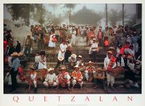 Quetzalan, Mexico-Robert van der Hilst-Lithograph