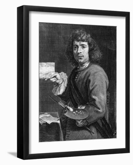 Robert Van Hoeck-G Coques-Framed Art Print