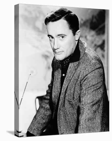 Robert Vaughn - The Man from U.N.C.L.E.-null-Stretched Canvas