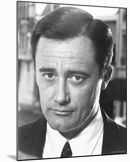 Robert Vaughn-null-Mounted Photo