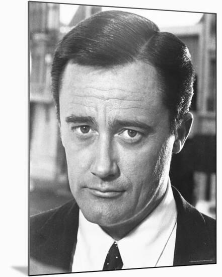 Robert Vaughn-null-Mounted Photo