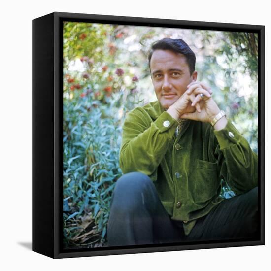 Robert Vaughn-null-Framed Stretched Canvas