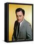 Robert Vaughn-null-Framed Stretched Canvas