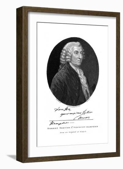 Robert Vct. Hampden-Thomas Gainsborough-Framed Giclee Print