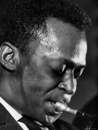 Jazz Musician Miles Davis Performing