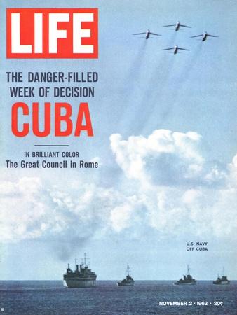 The Danger Filled Week of Decision: Cuba, US Navy Ships and Planes Off Cuba, November 2, 1962